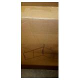 Everett Mahogany Finish Media Console - 44"W x 18"D x 34.25"H- Retail:$339.99