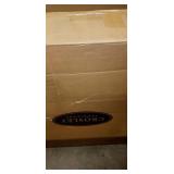 Everett Mahogany Finish Media Console - 44"W x 18"D x 34.25"H- Retail:$339.99