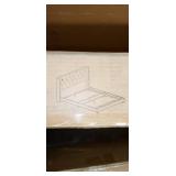 Home QUEEN SIZE Brady bed GRAY