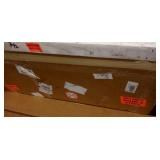 Ellis Silver Framed Mirror 36 by 48