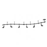 Flexigon 6-Light Flexible Track Lighting Kit with Oval Shades - Retail:$184.49