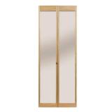 Traditional Unfinished Mirror Bi-fold Doors- Retail:$233.99