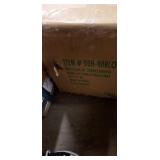 9 foot Faux Dunhill Fir Hinged Tree Pre-lit multicolor