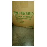 9 foot Faux Dunhill Fir Hinged Tree Pre-lit multicolor