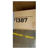 Set of 2 Stacking Eucalyptus Wood Dining Chair