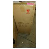 Modern Clear Glass Outdoor Wall Light- Retail:$118.99