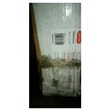 Keter Glenwood 101 gal. Brown Plastic Outdoor Patio Deck Storage Box- Retail:$126.49