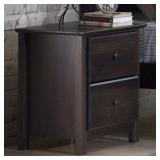 Grain Wood Furniture Shaker 2-drawer Solid Wood Nightstand- Retail:$155.99