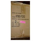 HomePop Black Plaid Parsons Dining Chair (Set of 2) - Retail:$194.00