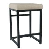 HomePop Open Back Metal 24" Counter Stool - 24 inches- Retail:$75.48