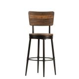 Hillsdale Furniture Jennings Metal Swivel Stool, Brown- Retail:$189.99