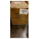 Chairside Table with 1 Drawer and 1 Trellis Door, Antique White- Retail:$399.99