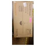 Modern 4-Blades 48-inch Crystal Ceiling Fan with Remote- Retail:$188.99