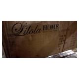 Ashlyn Reversible Sleeper Sofa Storage Chaise USB Charger and Pocket- Dark Grey- Retail:$813.49 (BOX 1 of 3 ONLY)