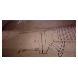 Della Hermosa 2 piece Teak finish chair with cream cushions