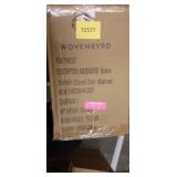 WOVENBYRD Modern Armless Dining Chair- Retail:$86.99 WALNUT