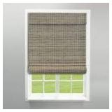 Radiance cordless Driftwood Roman shade