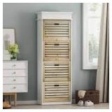 FUFU and GAGA 4 tier shoe cabinet