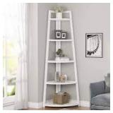 1 piece Corner standing ladder bookcase bookshelf
