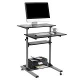 TechOrbits Rolling Desk for Laptop