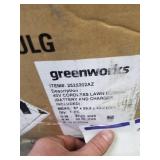 Greenworks Self-Propelled Cordless Walk Behind Lawn Mower