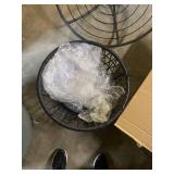 OSP Designs Papasan Polyester Chair