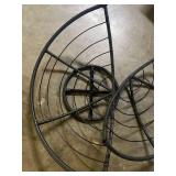 OSP Designs Papasan Polyester Chair