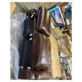 Ashley Furniture Catanzaro Leather Power Reclining Sofa