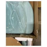 Yegee Upholstered Platform Bed (Full Size)