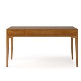 Simpli Home Harper Solid Hardwood Mid-Century Modern Desk