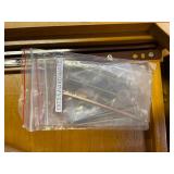 Simpli Home Harper Solid Hardwood Mid-Century Modern Desk