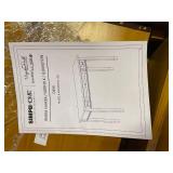 Simpli Home Harper Solid Hardwood Mid-Century Modern Desk