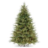 National Tree Feel Real Frasier Grande Hinged Pre-Lit Tree