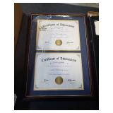 ELSKER&HOME Double Document/Photo Wood Frame