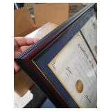 ELSKER&HOME Double Document/Photo Wood Frame