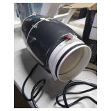 Vortex Powerfan Energy-Efficient Quiet S-Line Inline Ventilation Fan