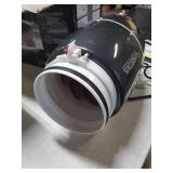 Vortex Powerfan Energy-Efficient Quiet S-Line Inline Ventilation Fan