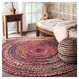 nuLoom Nomad Braided Round Area Rug