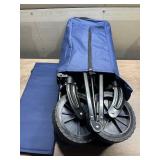 VIVOSUN Heavy Duty Folding Collapsible Wagon Utility Outdoor Camping Cart with Universal Wheels & Adjustable Handle