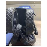 VIVOSUN Heavy Duty Folding Collapsible Wagon Utility Outdoor Camping Cart with Universal Wheels & Adjustable Handle