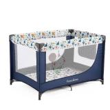 Pamo Babe Comfortable Playard, Sturdy Play Yard with Mattress