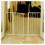 Regalo Extra Wide Easy Open Metal Walk Through Baby Gate