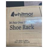 Whitmor Over-the-Door Shoe Rack