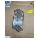 EFINE 5-Shelf Chrome Silver Shelving Units, Adjustable Heavy Duty Carbon Steel Wire