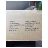 EFINE 5-Shelf Chrome Silver Shelving Units, Adjustable Heavy Duty Carbon Steel Wire