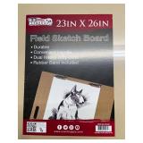 US Art Supply 23"x26" Artist Field Sketch Tote Board Drawing Heavy-Duty Clipboard