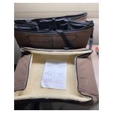 PetsWow Pet Booster Seat Lookout for Dog/Cat Car Seat Safety Vehicles Bed