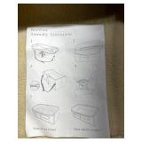 PetsWow Pet Booster Seat Lookout for Dog/Cat Car Seat Safety Vehicles Bed