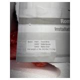 Hunter WiFi 54" Romulus Fresh White Ceiling Fan with Light Kit and Remote