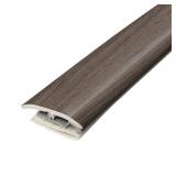 PERFORMANCE ACCESSORIES Charcoal 0.31 in. T x 2 in. W x 78.7 in. L Vinyl 4 in 1 Molding, Grey